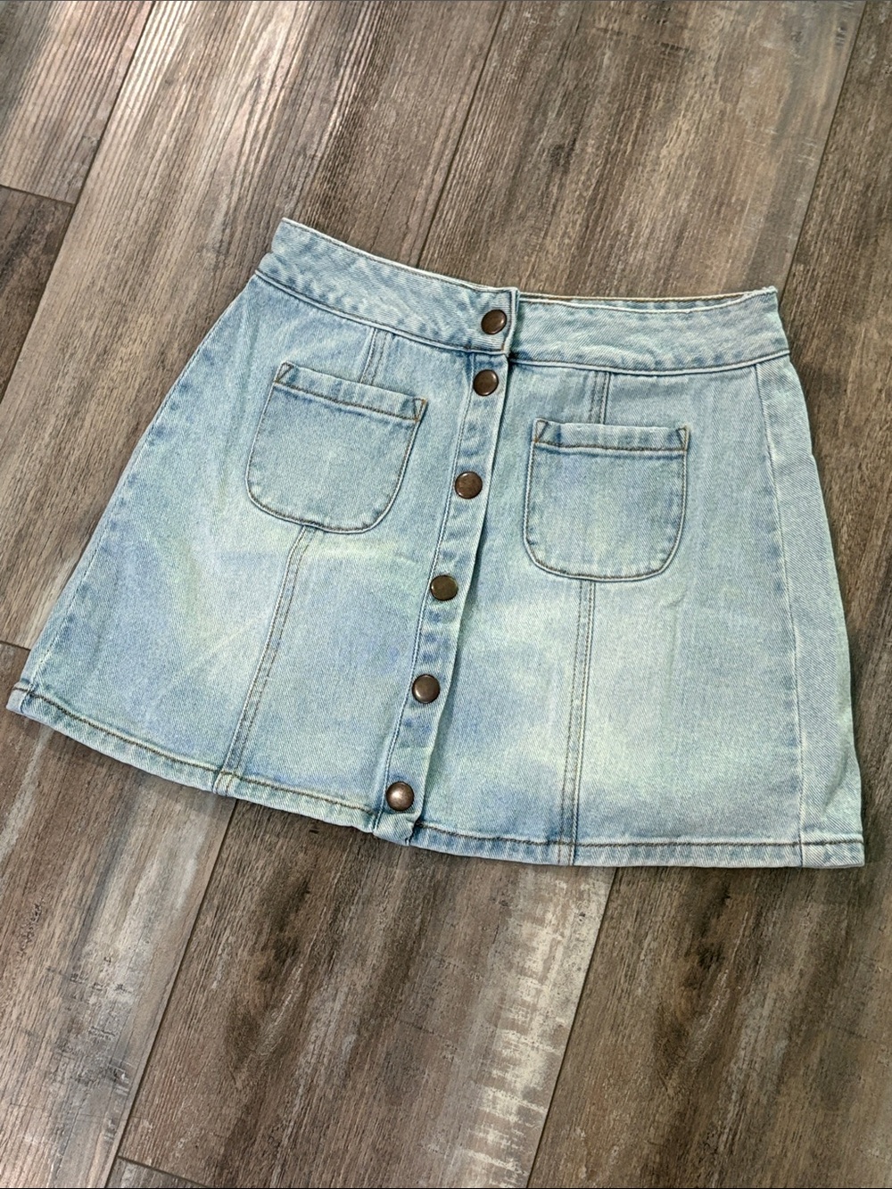 Brandy Melville jean skirt